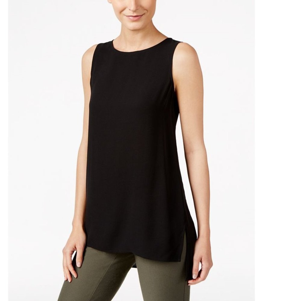 Eileen Fisher Black Tank Top